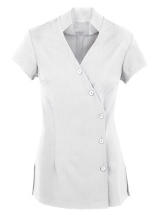 HEALTH BEAUTY/Tunic/Crossover Tunic/H134LS_White